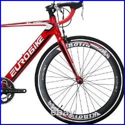Mens Hybrid Road Bike Lightweight Aluminum 700C Adult Bicycle Shimano 14 Speed