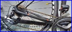 Mens road bike carbon frame size XS Shimano Di2 22 speeds Easton wheels / London