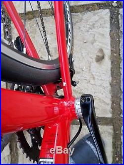 Merida reacto road bike shimano 105 mavic aksium continental gatorskin. Size 54
