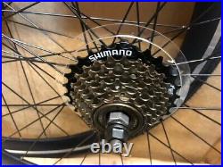 New 7 Speed Shimano Road Racing Bike Black Wheelset with 700c X 25 Tyres