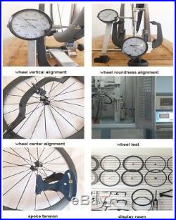 Novatec 700C Carbon Road Bike wheels 38 50 88 mm Clincher for Shimano hub wheels
