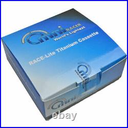 OMNI Racer WORLDS LIGHTEST Titanium 11 Cassette Fit Shimano Sram RED eTap 11-32