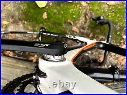 Orange Carbo Carbon Bike with Shimano 105 Groupset Easton Aero Wheelset