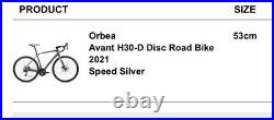 Orbea Avant H30 D Road Bike Shimano 105 2x11 speed, Disc Brakes