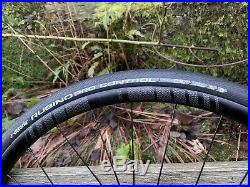 Oval 524 Thru Axle/QR Tubeless/Clincher Road Bike Disc Wheelset Wheels 11 Speed