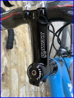 Planet X Pro Carbon Shimano Ultegra Compact Road Bike Large In Guru Blue 12-28