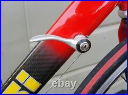 Rare Classic MASSI Carbon Fibre Shimano 105 Road Bike 51cm small/medium Gipiemme