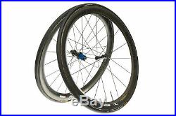 Reynolds 46 Aero Road Bike Wheel Set 700c Carbon Tubular Shimano 11 Speed