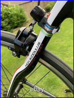 Ribble Gran Fondo Carbon Road Bike M Shimano 105, ITM Full Carbon Stem, bars, post
