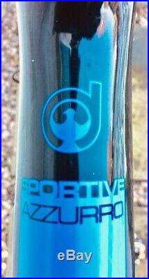 Ribble Sportive Azzurro Carbon Road Bike M (52cm) Gloss Black Blue Shimano 105