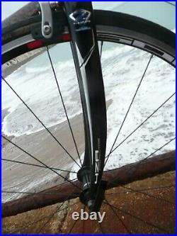 Ridley EOS road bike Tiagra/105 20 speed / Shimano wheels / carbon forks 54cm