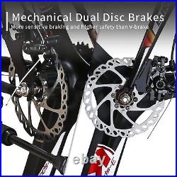 Road Bike, 54cm Frame Adults Bicycle, Shimano 21 Speed with disc Brake, 700C Men