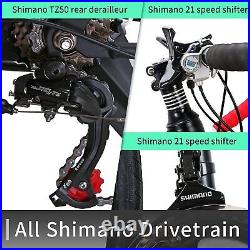 Road Bike, 54cm Frame Adults Bicycle, Shimano 21 Speed with disc Brake, 700C Men