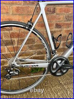 Road Bike Rim Brake Silver 105 Shimano Size Large 56cm