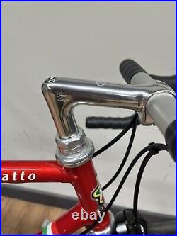 Road bike, Olmo steel retro frame, 54cm, Shimano 105 R7000 Campagnolo Scirocco