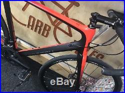 Saracen Avro 57cm Road Disc Bike 105 Shimano maxxis tyres winter Carbon
