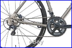 Seven Evergreen S Disc Road Gravel Bike 55cm TT MEDIUM Titanium Shimano Ultegra