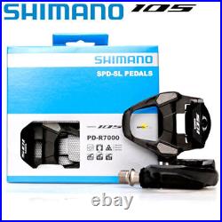 Shimano 105 PD-R7000 Carbon Clipless Pedal 9/16 with SPD-SL SH11 6° Cleat Boxed