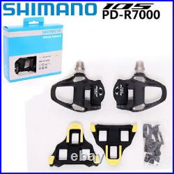 Shimano 105 PD-R7000 Carbon Clipless Pedal 9/16 with SPD-SL SH11 6° Cleat Boxed