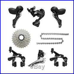 Shimano 105 R7000 2x11 Road Bike Groupset 11-25T/28T/30T/32T/34T WithO B. B&Crank