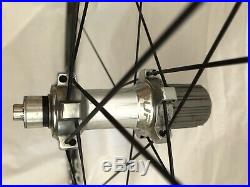 Shimano Dura-Ace C24 Carbon Clincher wheelset, alloy brake surface