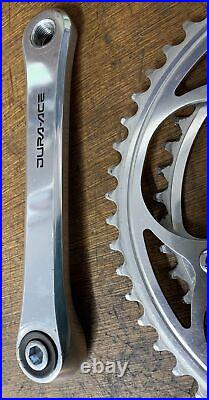 Shimano Dura Ace FC-7402 Chainset Cranks Chainrings 53/42 Double Road Bike 172.5