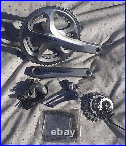 Shimano Ultegra 6700 mini groupset 105 cassette KMC chain