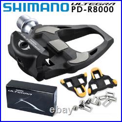 Shimano Ultegra PD-R8000 Carbon SPD-SL Road Bike Pedals Standard Type & SM-SH11