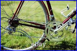 Shorter 57cm race bike in Reynolds 531c tubing. Nr MINT cond. Campagnolo/Shimano