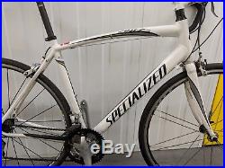 Specialized allez road bike bargain no reserve white shimano size 56