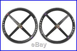 Spinergy Rev X 650c Carbon Alloy Tubular Road Bike Wheel Set 10 Speed Shimano