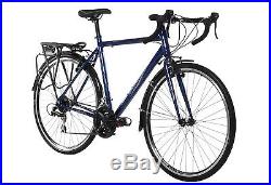 Touring Road Bike, Lightweight Alloy Commuter Bicycle 24 Speed Shimano 700C