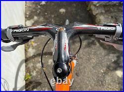 Trigon + Shimano 105 custom built carbon fibre bicycle