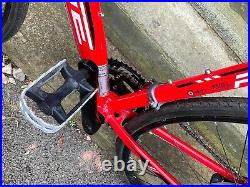 VITESSE Rush road bike adult 22/56cm frame 24 Shimano gears red alloy frame