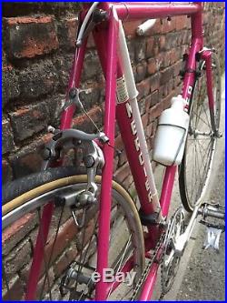 Very Rare MERCIER PINK Road VITUS Vintage Bike France Mafac Shimano Simplex