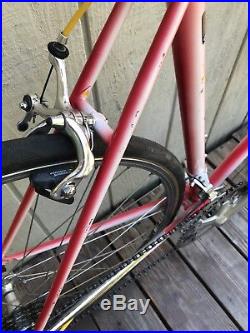 Vintage SOMEC Italian Road Bike 50CM Columbus Tubing SHIMANO 600