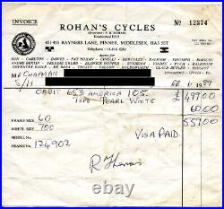 Vintage road bike Orbit'America 105', Reynolds 653, Shimano 600/Dura Ace Mavic