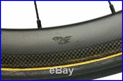 Williams 38 Road Bike Wheel Set 700c Carbon Tubular Shimano 10 Speed