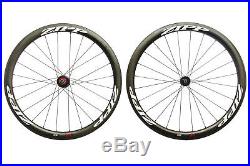 Zipp 303 Firecrest Carbon Clincher Road Bike Wheel Set 700c Shimano 11 Speed