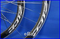 Zipp 404 Carbon 700c Clincher Road Bike Wheelset QR Shimano 10spd -Rim Brake