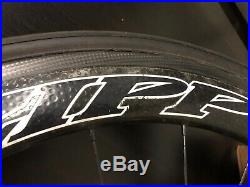 Zipp 404 Firecrest Tubular Wheelset 700C 11 Speed Shimano/Sram tires/cassette