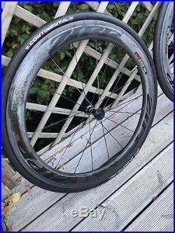 Zipp 404 Firecrest road bike wheelset 700c clincher (Shimano/sram)