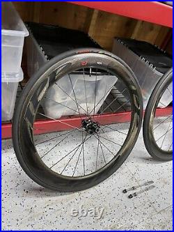 Zipp 404 Wheelset 700c Clincher Shimano/Sram 10/11 Speed Rim Brake Wheels Set