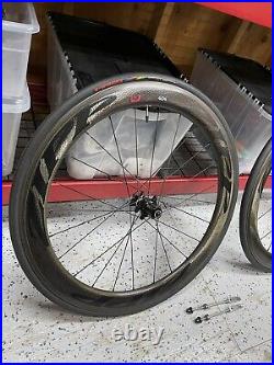 Zipp 404 Wheelset 700c Clincher Shimano/Sram 10/11 Speed Rim Brake Wheels Set