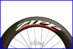 Zipp 808 Road Bike Wheelset 700c Carbon Tubular Shimano 10 Speed